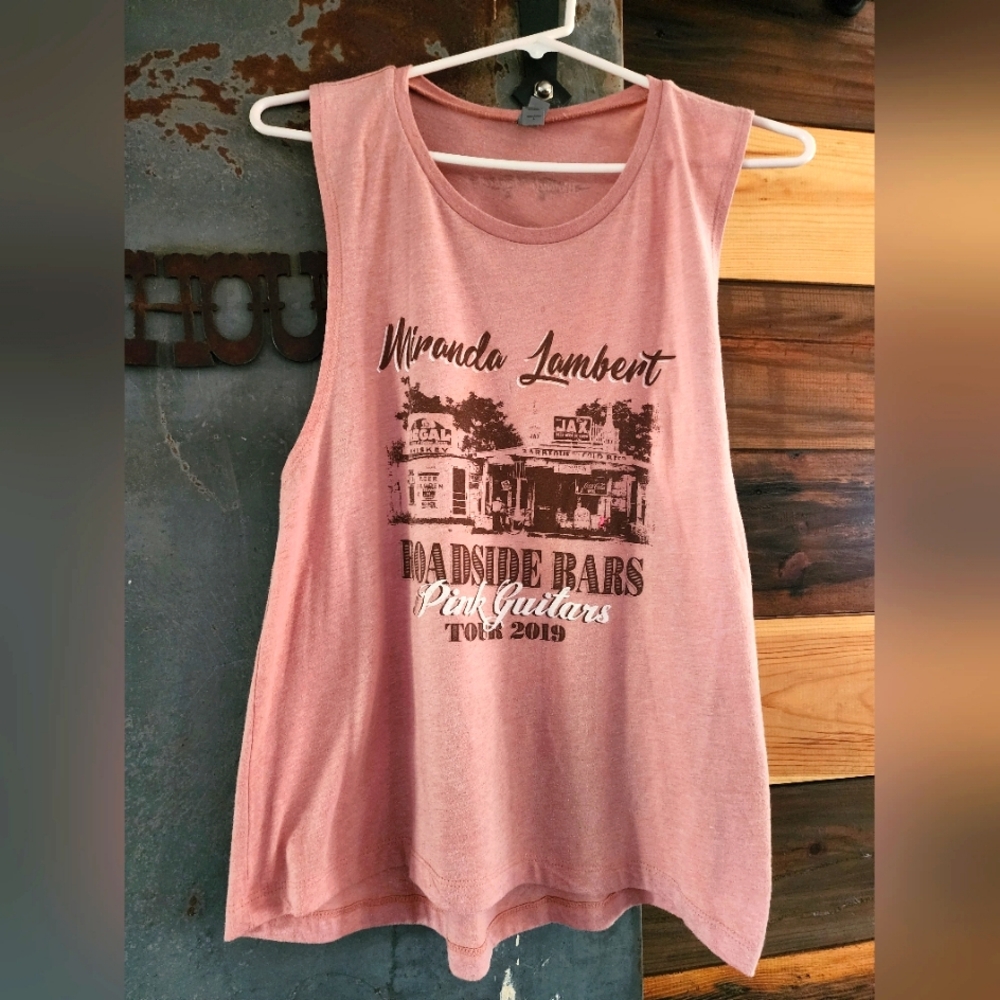 Miranda Lambert Tour 2019 Tank Top Large